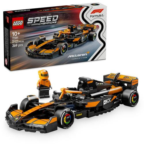 LEGO® Speed Champions - Masina de curse McLaren F1® Team MCL38 77251, 269 piese LEGO® Speed Champions - Masina de curse McLaren F1® Team MCL38 77251, 269 piese