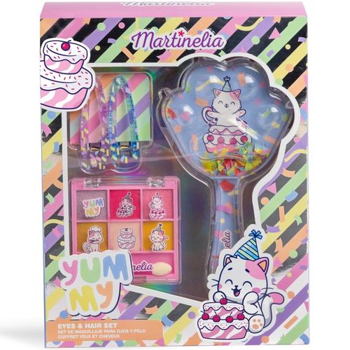 Set de infrumusetare Martinelia - Yummy, Set pentru coafat si machiaj