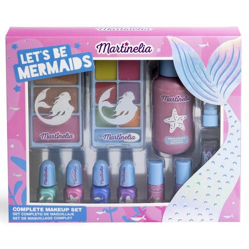 Set de infrumusetare Martinelia - Let's be mermaids, Set complet pentru makeup