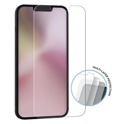 Folie Eiger Triflex H.I.T iPhone 16e / iPhone 14 / iPhone 13 / iPhone 13 Pro, pachet de 2 buc, Transparent