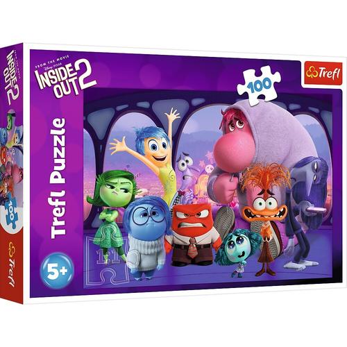 Puzzle Trefl, Disney Inside Out 2, Lumea minunata, 100 piese