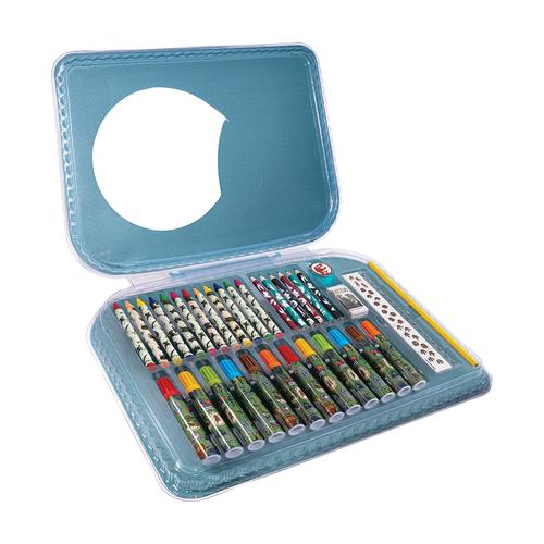 Valiza cu instrumente de colorat Jurassic World, AS Company, Varsta 3+