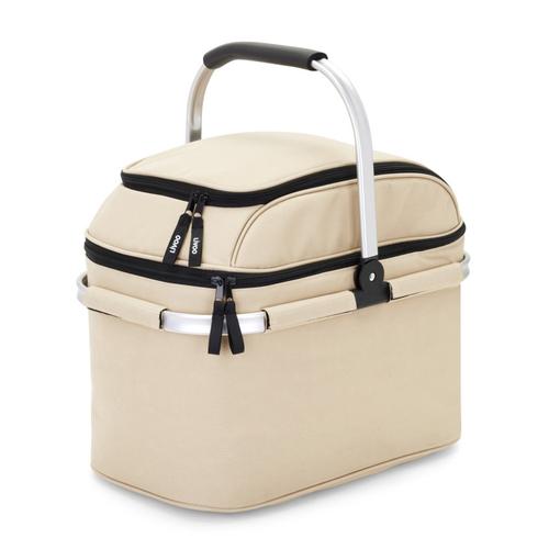 Cos pentru picnic Livoo SEP117C, 4 persoane, 23 l, termoizolat (Bej) Cos pentru picnic Livoo SEP117C, 4 persoane, 23 l, termoizolat (Bej)