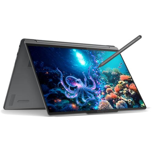 Laptop 2in1 Lenovo Yoga 9 14ILL10 (Procesor Intel® Core™ Ultra 7 258V (12M Cache, up to 4.80 GHz) 14inch 2.8K Touch, 32GB, 1TB SSD, Intel Arc 140V, Win 11 Home, Gri)