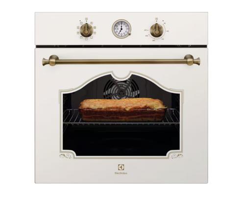 Cuptor incorporabil Electrolux SurroundCook EOA5220FOV, Electric, 72 l, Clasa A, Curatare Catalitica,Ventilator, Grill (Crem)