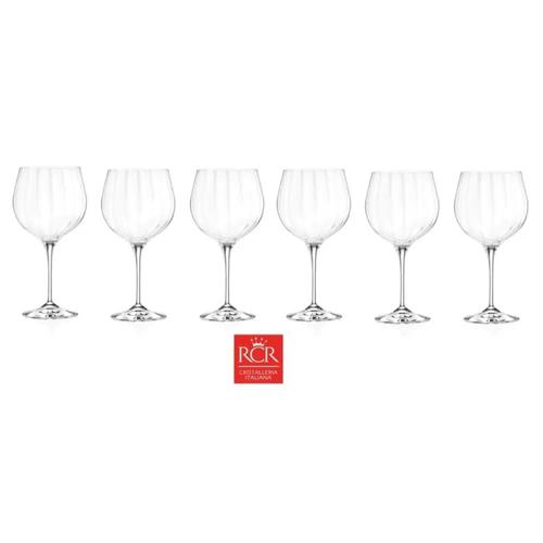 Set 6 pahare vin, cocktail OPTIQ, 670 ml, RCR Cristal, Sticla cristalina