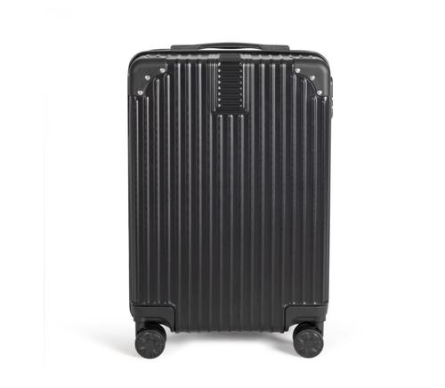 Valiza de cabina cu roti pivotante Livoo VOY007, carcasa rezistenta din ABS (Negru)