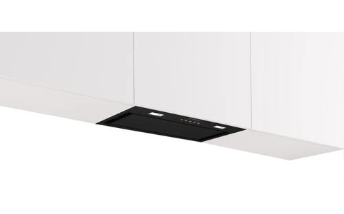Hota incorporabila BOSCH DLN56AC60, 570 m3/h, Iluminare LED, 3 viteze abosrbtie, Clasa B (Negru)