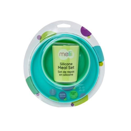 Set 3 recipiente Melii din silicon pentru hrana
