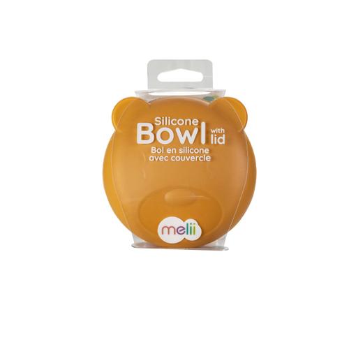 Castronel din silicon cu capac Melii Urs, 350 ml - 0 | YEO