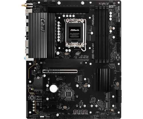 Placa de baza ASRock Z890 Pro-A WiFi, DDR5, ATX, LGA 1851, Intel Z890