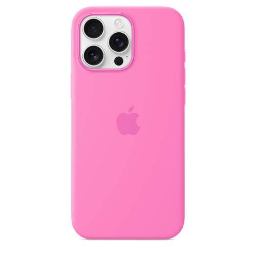 Husa Protectie Spate Apple MDGW4ZM/A pentru iPhone 16 Pro Max, Silicon, MagSafe (Roz)