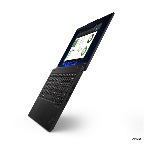 Laptop Lenovo ThinkPad L14 Gen5 (Procesor AMD Ryzen™ 7 7735U (16M Cache, up to 4.75 GHz), 14inch WUXGA, 32GB DDR5, 1TB SSD, AMD Radeon 680M, Windows 11 Pro, Negru)