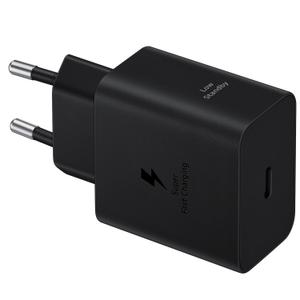 Incarcator retea Samsung Super Fast Charger 45 W, Low Standby, port USB Type-C, fara cablu, EP-T4511N (Negru)
