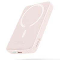 Baterie externa Baseus Magnetic Mini Wireless, 10.000 mAh, 20W, USB-C (Roz)
