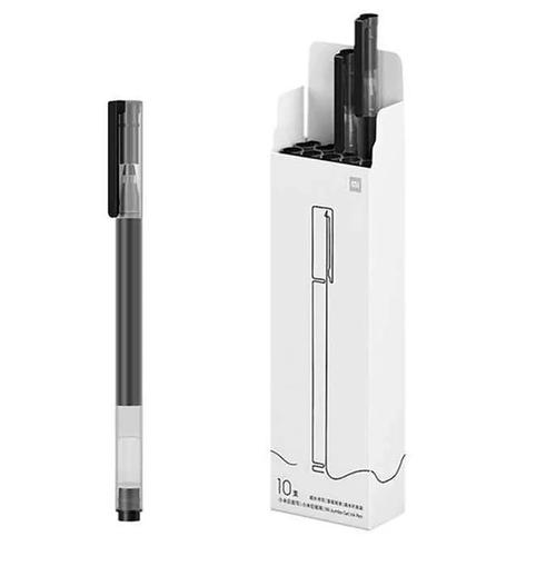 Pix Xiaomi BHR4603GL, 0.5mm, Set 10 bucati, Gel Negru Pix Xiaomi BHR4603GL, 0.5mm, Set 10 bucati, Gel Negru