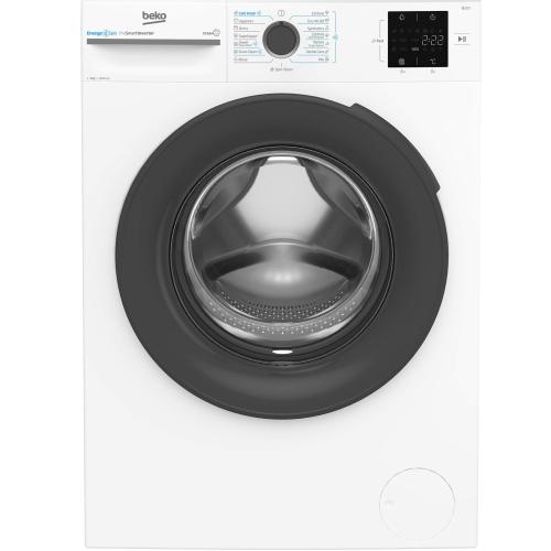 Masina de spalat rufe Beko BM3WFSU39413W, 9 Kg, 1400 RPM, Clasa A, SteamCure, Recycled Tub, ProSmart Inverter Motor, AddXtra, WaterMode, ColdWash (Alb)