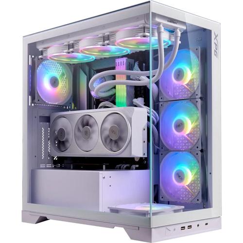 Carcasa XPG Invader X, Middle Tower, tempered glass (Alb)