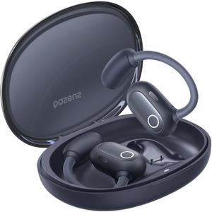 Casti alergare True Wireless Baseus Eli Sport 1 Open-Ear TWS, Bluetooth 5.3, Autonomie 30 ore (Negru)