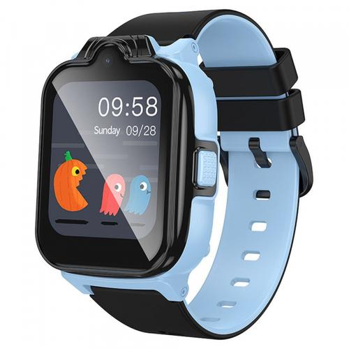 Smartwatch HOCO Y104 Kids Call, Ecran HD 1.69inch, Camera 8MP, GPS, Wi-Fi, IP65, 4G microSIM (Albastru/Negru)