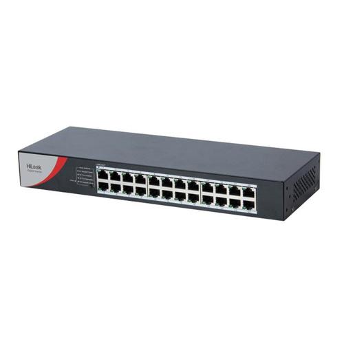 Switch Gigabit cu 24 porturi Hikvision HiLook NS-0524R, 10/100/1000Mbps, plug and play, fara management Switch Gigabit cu 24 porturi Hikvision HiLook NS-0524R, 10/100/1000Mbps, plug and play, fara management