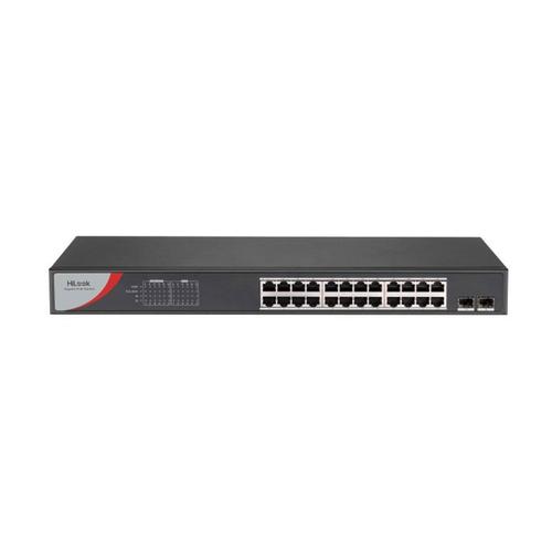 Switch PoE cu 24 porturi HikVision HiLook NS-0526P-225, 10/100/1000 Mbps, 52 Gbps, 38.69 Mpps, MAC 8K, fara management Switch PoE cu 24 porturi HikVision HiLook NS-0526P-225, 10/100/1000 Mbps, 52 Gbps, 38.69 Mpps, MAC 8K, fara management