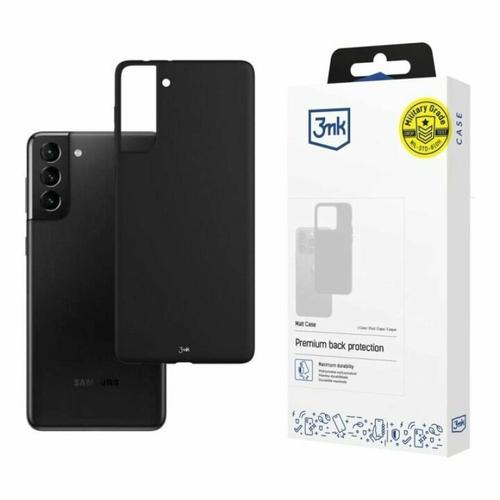 Husa de protectie 3mk Matt Case pentru Samsung S21+ (Negru)