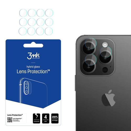 Folie de protectie camera 3mk Lens Protection pentru iPhone 15 Pro Max