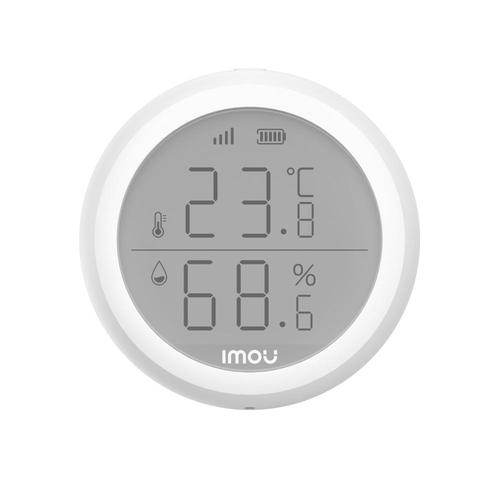Senzor de temperatura si umiditate wireless Imou ZTM1, autonomie 1 an, protocol Zigbee, 1200 m