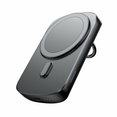 Acumulator extern Joyroom Ring holder, 6000mAh, 15/20W - Wired/Wireless, 1xUSB-C PD (Negru)