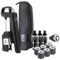 Sistem de conservare vinuri CORAVIN Timeless Six+ 112326B, Aerator, Capsule, Husa de calatorie (Negru)