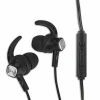 Casti Alergare cu microfon Esperanza EH200K control volum, Negru