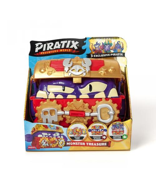 Set de joaca PIRATIX COMOARA MONSTRILOR