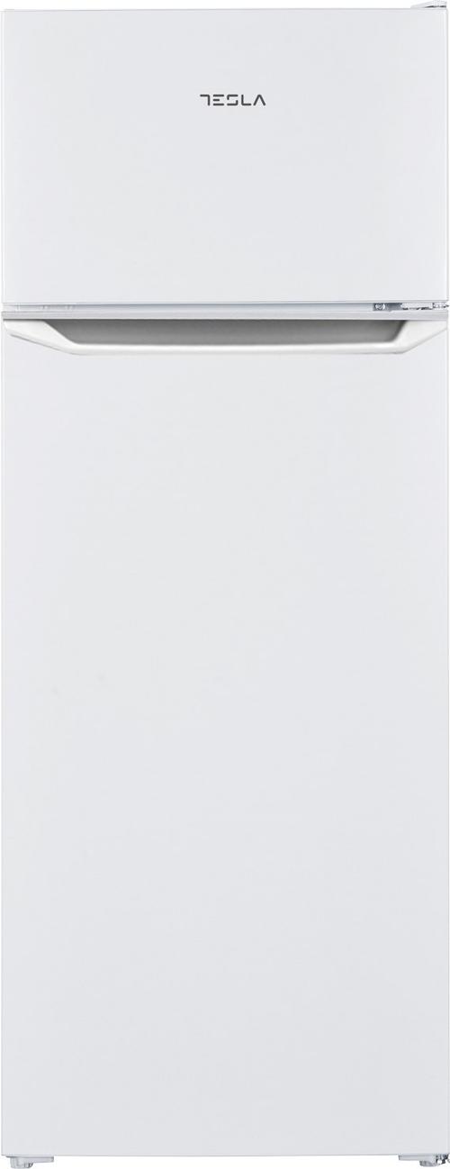 Frigider cu doua usi Tesla RD2101EH, 206 l, Clasa E, Iluminare LED, H 142.6 cm (Alb)
