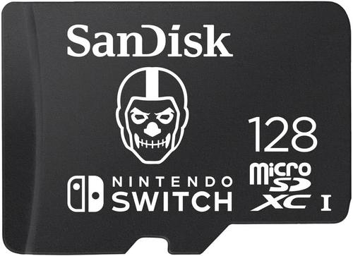 Card de memorie Nintendo SDSQXAO-128G-GN6ZG Fortnite Edition Skull Trooper, 128GB, microSDXC, Clasa 10, UHS I