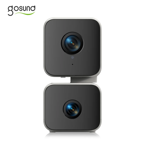 Camera IP Duala Wireless Gosund PC12, 4 MP HD, Night Vision, Alarma detectie miscari umane, Microfon, Inclinare in doua directii, slot MicroSD, IR 10m, fara unghi mort, Tuya cloud (Alb/Negru) Camera IP Duala Wireless Gosund PC12, 4 MP HD, Night Vision, Alarma detectie miscari umane, Microfon, Inclinare in doua directii, slot MicroSD, IR 10m, fara unghi mort, Tuya cloud (Alb/Negru)