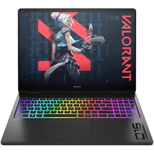 Laptop Gaming HP OMEN MAX 16-ah0003nn (Procesor Intel® Core™ Ultra 9 275HX (36M Cache, up to 5.40 GHz), 16inch WQXGA OLED 48-240Hz, 64GB DDR5, 2TB SSD, NVIDIA GeForce RTX 5090 @24GB, Negru)