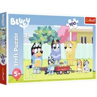 Puzzle Trefl - Minunata lume a lui Bluey, 100 piese