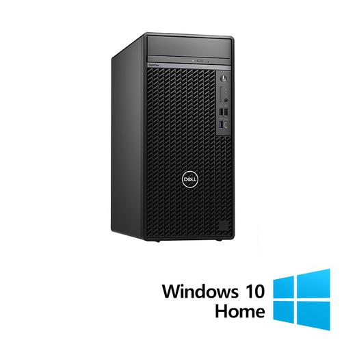Calculator Sistem PC Refurbished DELL OptiPlex 7080 Tower, Intel Core i5-10500 3.10 - 4.50GHz, 8GB DDR4, 256GB SSD + Windows 10 Home