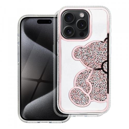 Husa pentru Samsung Galaxy S24 FE S721, OEM, Teddy Bear, Roz