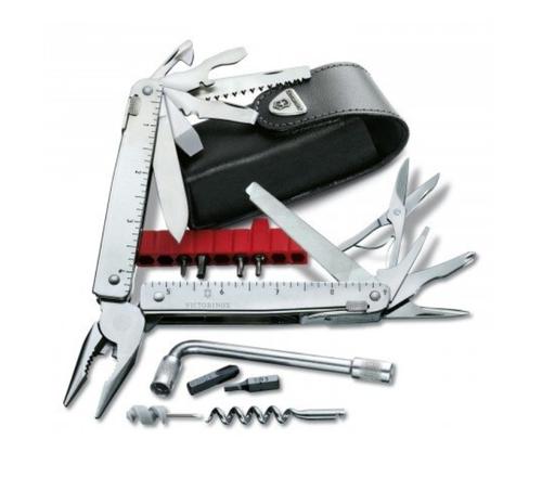 Cleste multifunctional Victorinox SWISSTOOL CS PLUS, 37 functii (Argintiu)