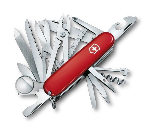 Briceag multifunctional Victorinox SWISSCHAMP, 33 functii (Rosu)