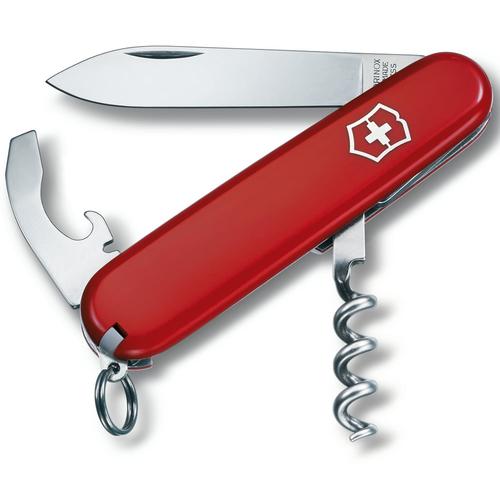 Briceag multifunctional chelner Victorinox Waiter, 9 functii (Rosu)