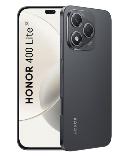 Telefon Mobil Honor 400 Lite, Procesor Mediatek Dimensity 7025 Ultra Octa-Core, AMOLED Touchscreen 6.7inch, 8GB RAM, 256GB Flash, Camera Duala 108+5MP, Wi-Fi, 5G, Dual Sim, Android (Negru) - 0 | YEO