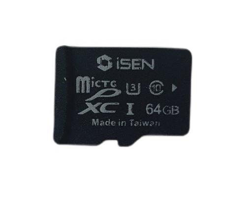 Card de memorie microSD iSEN XC1 de 64GB, Clasa 10