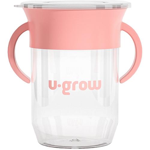 Cana 360 grade cu manere U-Grow UG-SIP360PK, Roz