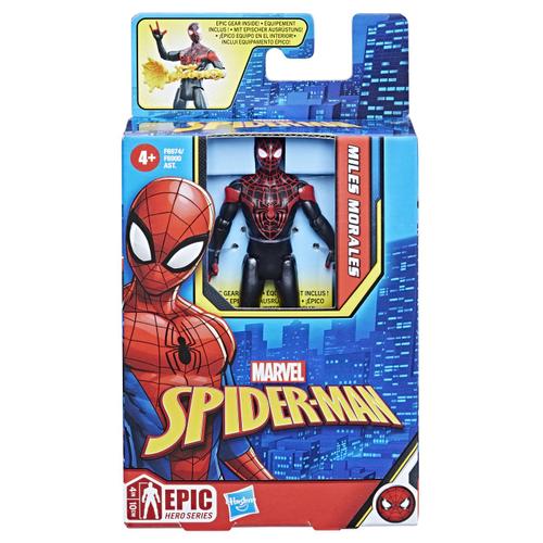 Figurina Spider-Man Epic Hero - Miles Morales, 10 cm Figurina Spider-Man Epic Hero - Miles Morales, 10 cm
