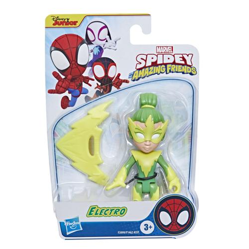 Figurina Marvel Spidey and his Amazing Friends - Electro, 10 cm