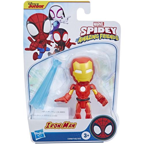Figurina Marvel Spidey and his Amazing Friends - Iron Man, 10 cm