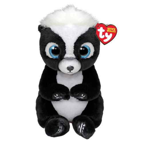 Jucarie de plus, Sconcs Rucus 15 cm, Beanie Bellies/Ty